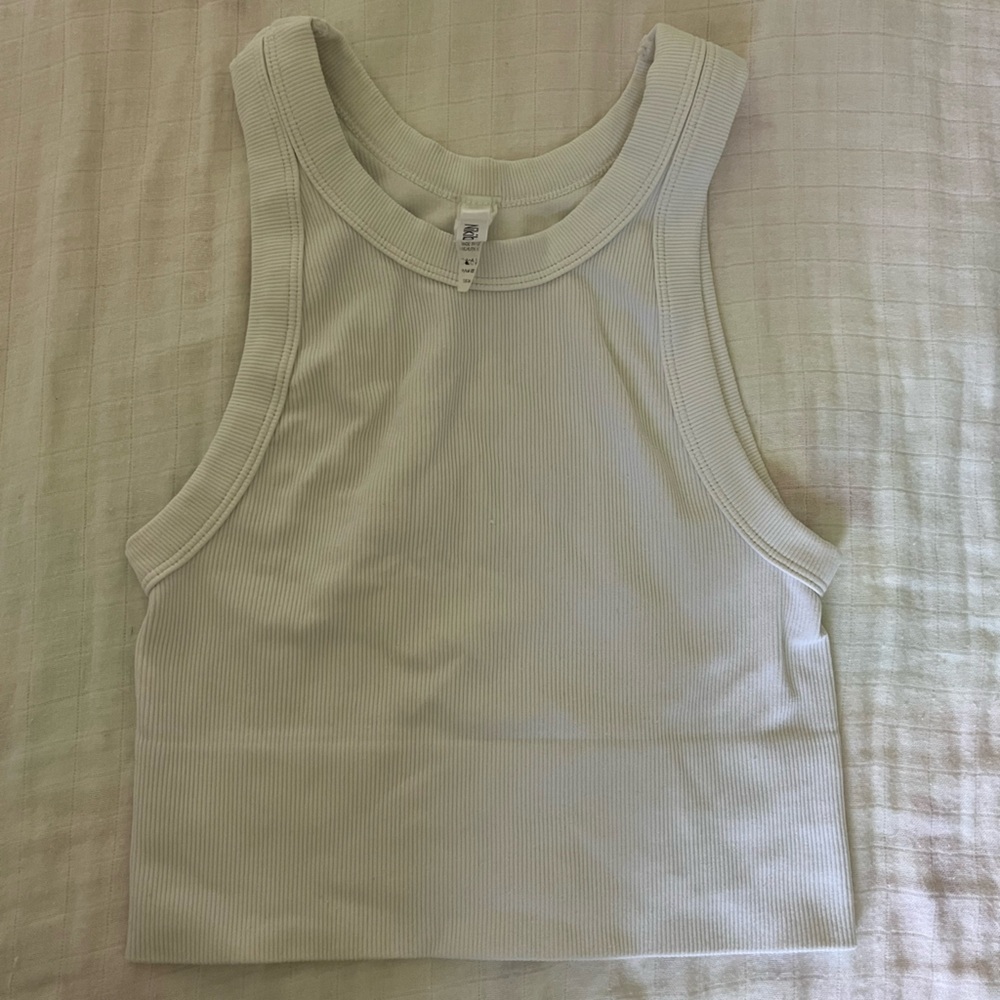 cute white tank
